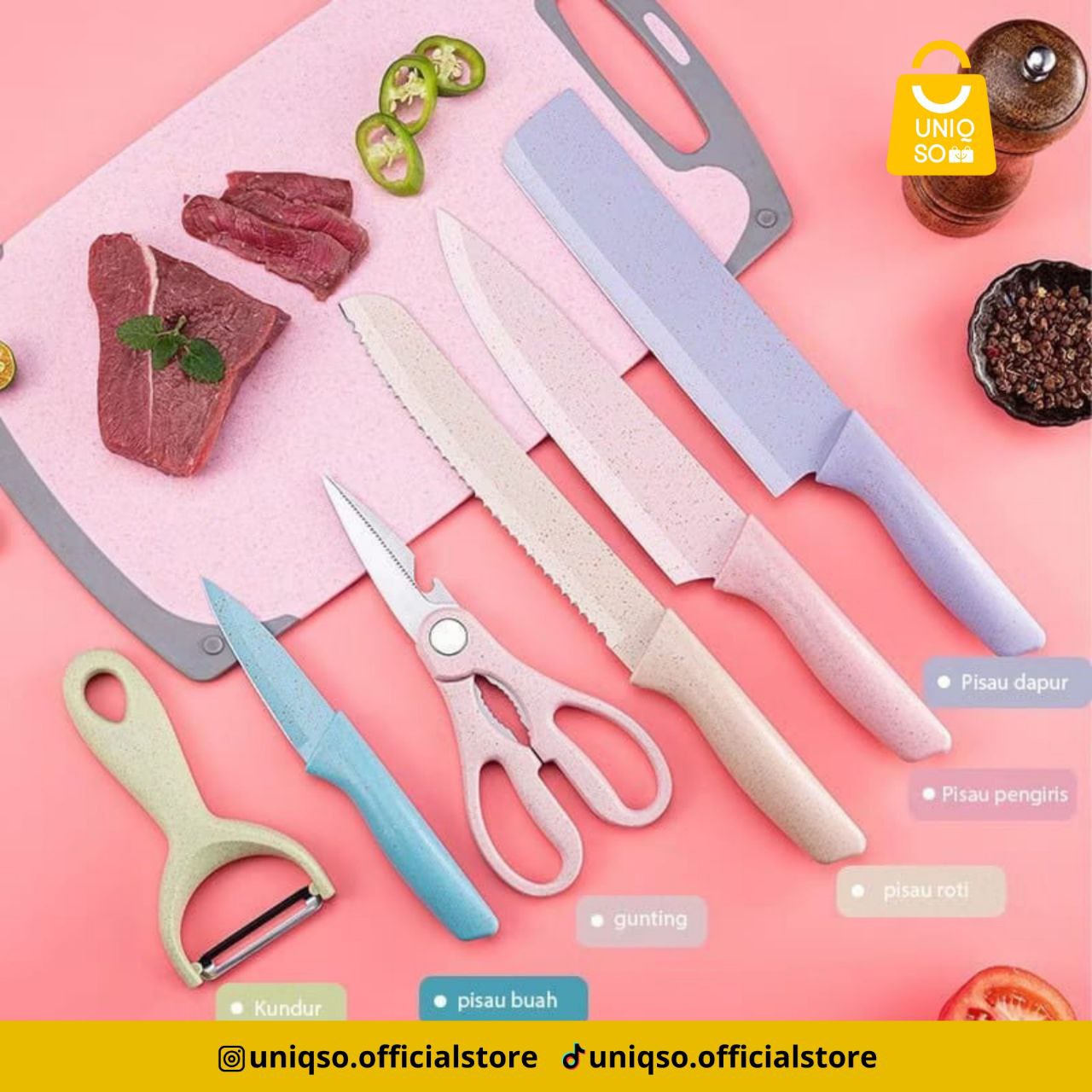 PISAU SET JERAMI NON MAGNET