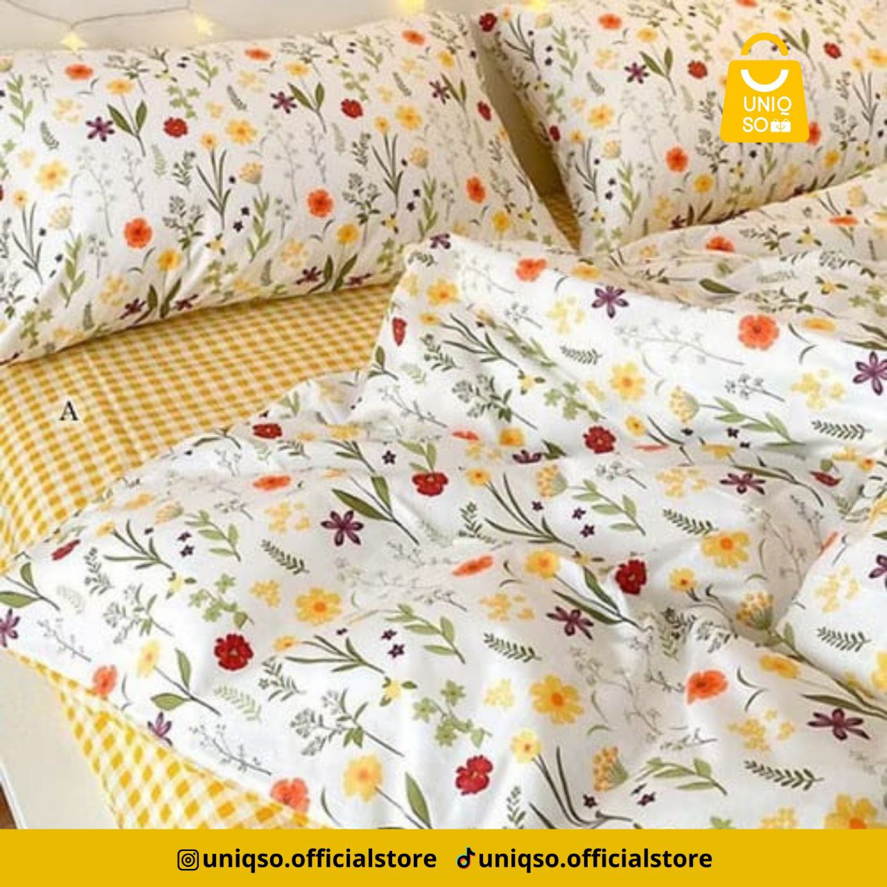 BED COVER SET MOTIF 180 x 200 CM