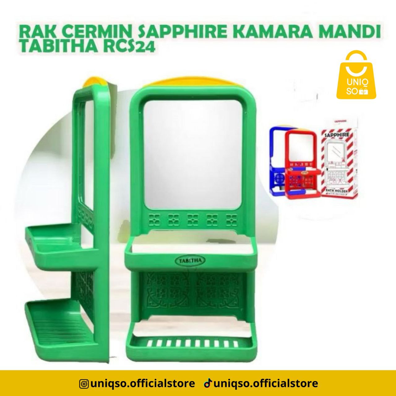 RAK CERMIN SAPPHIRE KAMAR MANDI TA