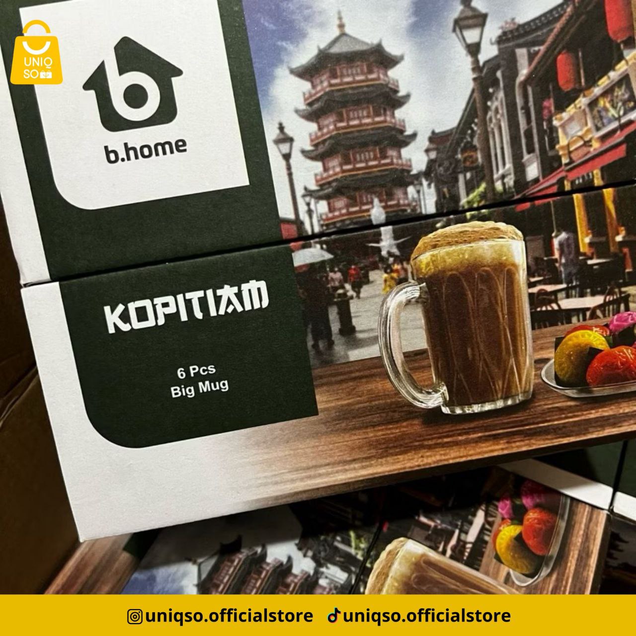 GELAS MUG KOPIHITAM BBC