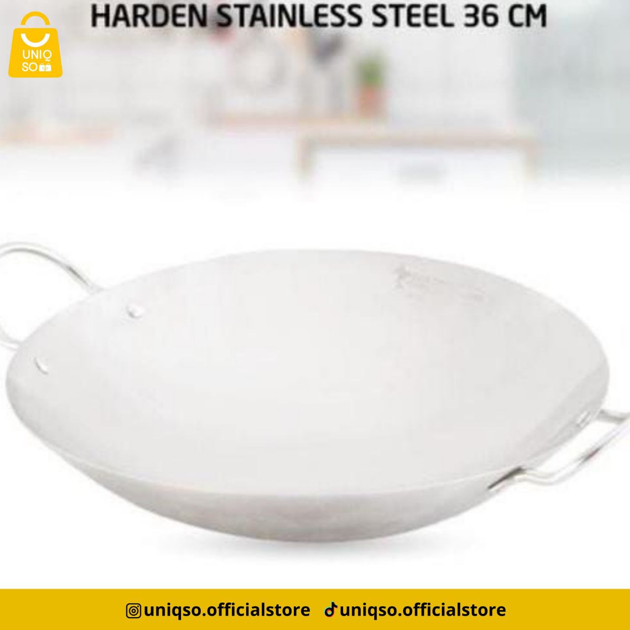 WAJAN STAINLESS 36CM