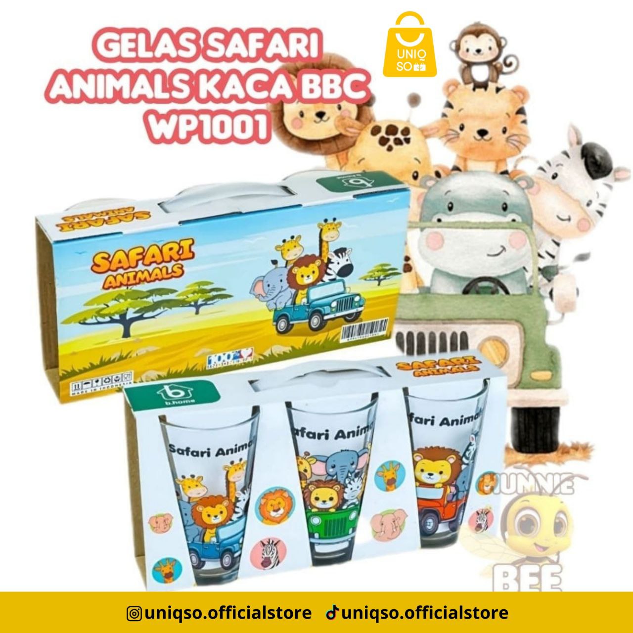 GELAS SAFARI ANIMAL