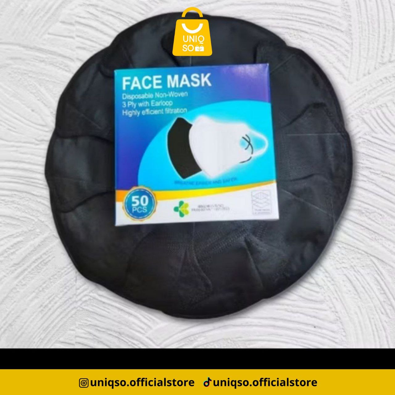 MASKER DUCKBILL HITAM